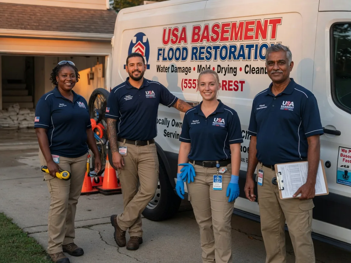 Basement Flood Cleanup company in Rose Hill, MS